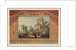 Curtain design for the Bolshoi Theatre by Anonymous