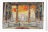 Stage design for the opera Salammbô by Modest Mussorgsky by Anonymous