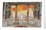 Stage design for the opera Salammbô by Modest Mussorgsky by Anonymous