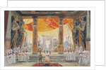 Stage design for the opera Salammbô by Modest Mussorgsky by Anonymous