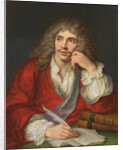 Portrait of the author Moliére by Anonymous
