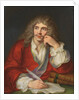Portrait of the author Moliére by Anonymous