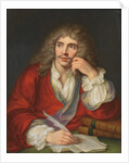 Portrait of the author Moliére by Anonymous