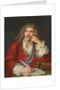 Portrait of the author Moliére by Anonymous