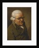 Portrait of a man wearing glasses by Anonymous