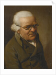 Portrait of a man wearing glasses by Anonymous