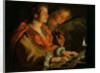 Saint Cecilia and the Angel by Anonymous