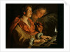 Saint Cecilia and the Angel by Anonymous