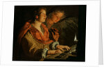 Saint Cecilia and the Angel by Anonymous