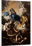 The Virgin, St. Nicholas of Tolentino and the Holy Souls in Purgatory by Anonymous