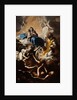 The Virgin, St. Nicholas of Tolentino and the Holy Souls in Purgatory by Anonymous