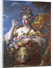 Portrait of a Lady as Flora by Anonymous