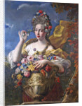 Portrait of a Lady as Flora by Anonymous