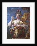 Portrait of a Lady as Flora by Anonymous