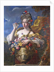Portrait of a Lady as Flora by Anonymous