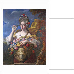 Portrait of a Lady as Flora by Anonymous