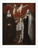 Saint Elizabeth of Hungary and Saint Frances of Rome by Anonymous