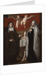 Saint Elizabeth of Hungary and Saint Frances of Rome by Anonymous