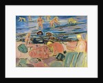 Boys bathing by Anonymous
