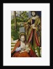 Altarpiece of the Holy Kinship. Left panel by Anonymous