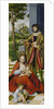 Altarpiece of the Holy Kinship. Left panel by Anonymous
