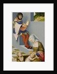 Altarpiece of the Holy Kinship.Right panel by Anonymous