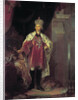 Emperor Paul I dressed as Grand Master of Maltese by Anonymous