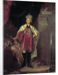 Emperor Paul I dressed as Grand Master of Maltese by Anonymous