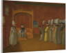 Sultan Ahmed III Receiving a European Ambassadorial Delegation at the Topkapi Palace by Anonymous