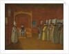 Sultan Ahmed III Receiving a European Ambassadorial Delegation at the Topkapi Palace by Anonymous