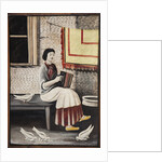 Sona Gorashvili Playing Accordion by Anonymous