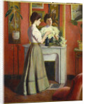 Woman Before a Mirror by Anonymous