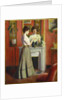 Woman Before a Mirror by Anonymous
