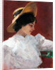 Yellow hat by Anonymous