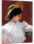 Yellow hat by Anonymous