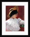 Yellow hat by Anonymous