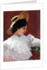 Yellow hat by Anonymous