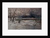 Winter Hunting at Zelata by Anonymous