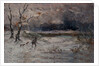 Winter Hunting at Zelata by Anonymous
