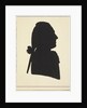 Portrait of Count Franz von Walsegg. Silhouette by Anonymous