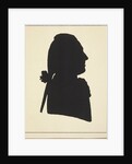 Portrait of Count Franz von Walsegg. Silhouette by Anonymous