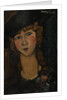 Head of a woman with hat. (Lolotte) by Anonymous