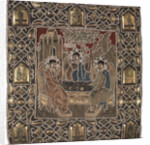 The Holy Trinity (Podea). The donation by Tsar Boris Godunov to the Monastery by Anonymous
