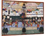 Ottoman army of Lala Mustafa Pasha parading before the walls of Tiflis, 1578 by Anonymous