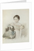 Portrait of a Girl With Hat In Her Hand by Anonymous