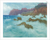 Storm at Cala San Vincente, Mallorca by Anonymous