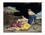 Lot and His Daughters by Anonymous
