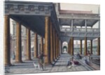 Architectural Caprice with Figures by Anonymous