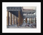 Architectural Caprice with Figures by Anonymous