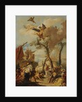 The Israelites gathering Manna by Anonymous
